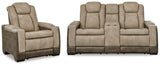 Havenridge Power Reclining Loveseat and Power Recliner