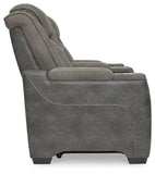 Havenridge Power Reclining Loveseat with Console