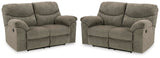 Clarendon Set of 2 Reclining Loveseats