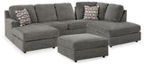 Stonewick 2-Piece Sectional and Ottoman