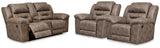 Bridgewater Reclining Loveseat and 2 Recliners