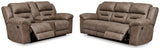 Bridgewater Reclining Sofa and Power Reclining Loveseat