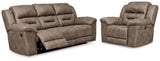 Bridgewater Reclining Sofa and Power Recliner