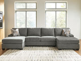 Brookhaven 3-Piece Sectional with Double Chaise