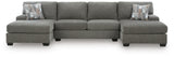Brookhaven 3-Piece Sectional with Double Chaise