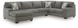 Brookhaven 3-Piece Sectional with Chaise
