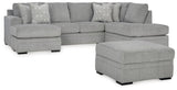 Oasis 2-Piece Sectional with Ottoman