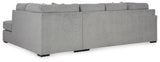 Oasis 2-Piece Sectional with Ottoman