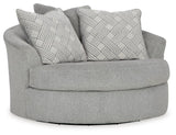 Oasis Oversized Swivel Accent Chair