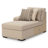 Rosewood 2-Piece Sectional with Chaise