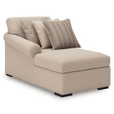 Rosewood 4-Piece Sectional with Chaise