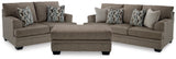 Birchwell Sofa, Loveseat and Ottoman
