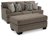 Birchwell Sofa and Ottoman
