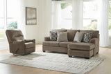 Birchwell Sofa Chaise and Recliner