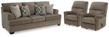 Birchwell Sofa and 2 Recliners