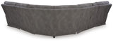 Havenridge 6-Piece Power Reclining Sectional