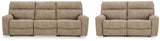 Havenridge 3-Piece Sectional Sofa and 2-Piece Sectional Loveseat