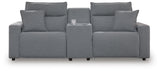 Westbridge 3-Piece Power Reclining Sectional with Console