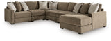 Magnolia Park 6-Piece Sectional with Chaise