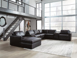 Westbridge 8-Piece Sectional with Chaise and Audio Consoles