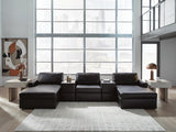 Westbridge 5-Piece Double Chaise Sectional with Storage Consoles