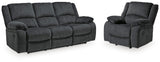 Draycoll Reclining Sofa and Recliner