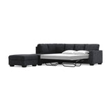 Ashbury 2-Piece Sleeper Sectional with Ottoman