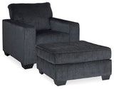 Ashbury Chair and Ottoman