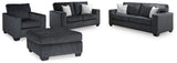 Altari Sofa Sleeper, Loveseat, Chair and Oversized Ottoman