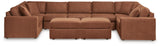 Solstice 7-Piece Sectional and 2 Ottomans