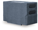 Solstice 8-Piece Sectional with Storage Chaise and Audio Consoles