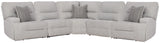 Northgate 5-Piece Power Reclining Sectional