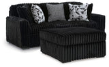 Nightfall Sofa and Oversized Ottoman