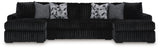 Nightfall 3-Piece Sectional with Chaise