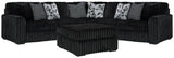 Nightfall 3-Piece Sectional and Oversized Ottoman