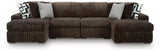 Nightfall 4-Piece Double Chaise Sectional