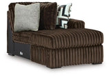 Nightfall 4-Piece Sectional and Oversized Chair