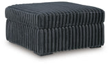 Midnight-Madness Oversized Chair and Ottoman