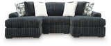 Nightfall 3-Piece Double Chaise Sectional
