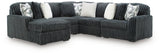 Nightfall 5-Piece Sectional with Chaise