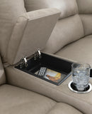 Narwhal Place 7-Piece Reclining Sectional with Storage Consoles