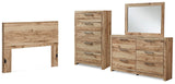 Weston Panel Headboard, Dresser, Mirror and Chest