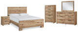 Weston Panel Bed, Dresser, Mirror, Chest and Nightstand