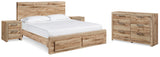 Weston Storage Bed, Dresser and 2 Nightstands