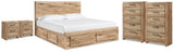 Weston Panel Bed, 2 Chests and 2 Nightstands