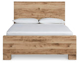 Hyanna Panel Bed and Nightstand