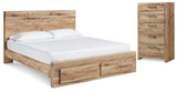 Weston Panel Storage Bed and Chest