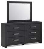 Maeling Panel Bed, Dresser, Mirror and Nightstand