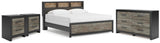 Dunridge Panel Bed, Dresser and 2 Nightstands