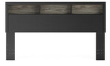 Dunridge Lighted Bookcase Headboard